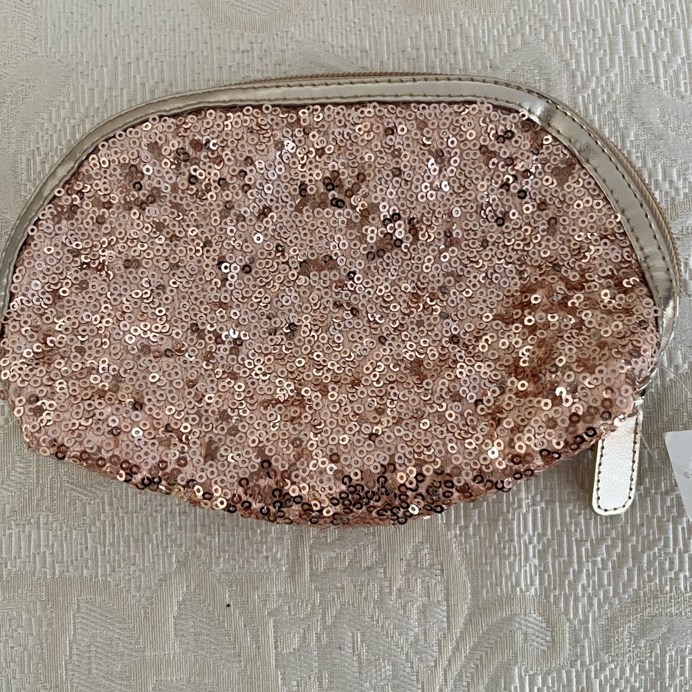 Crabtree & Evelyn Baby Sequin Cosmetic Bag-NWT